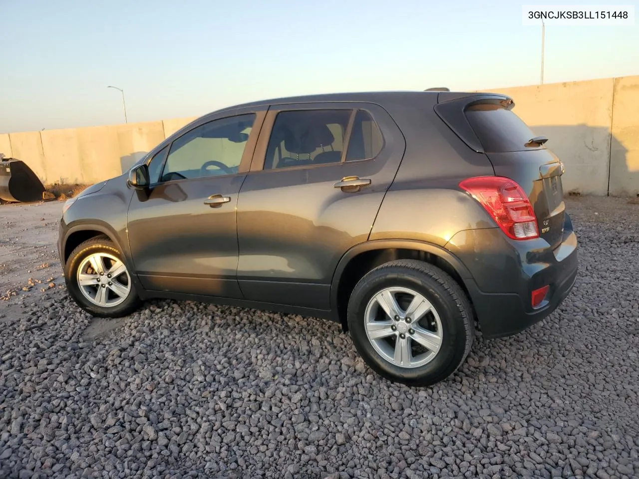 2020 Chevrolet Trax Ls VIN: 3GNCJKSB3LL151448 Lot: 73044934