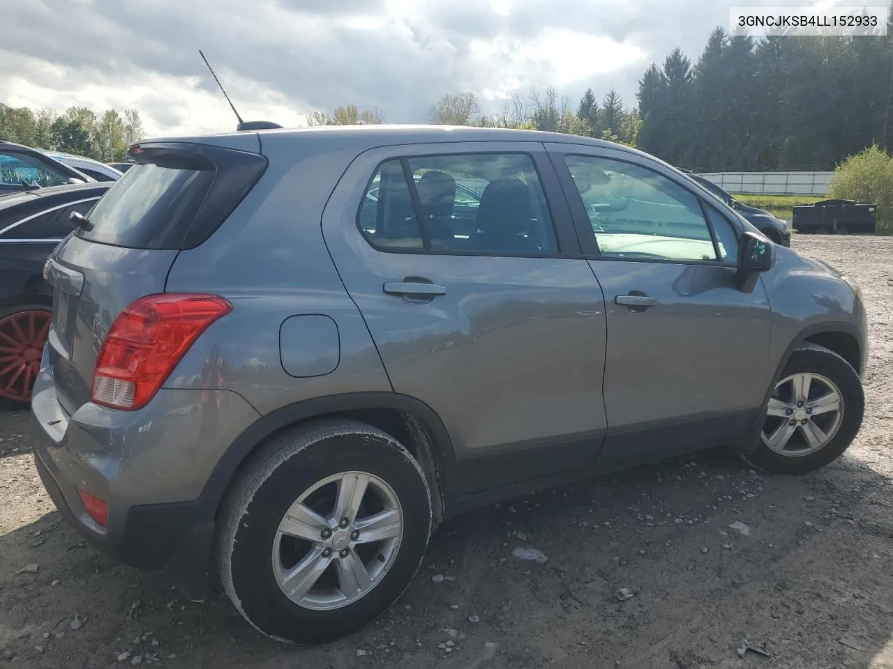 2020 Chevrolet Trax Ls VIN: 3GNCJKSB4LL152933 Lot: 73178934