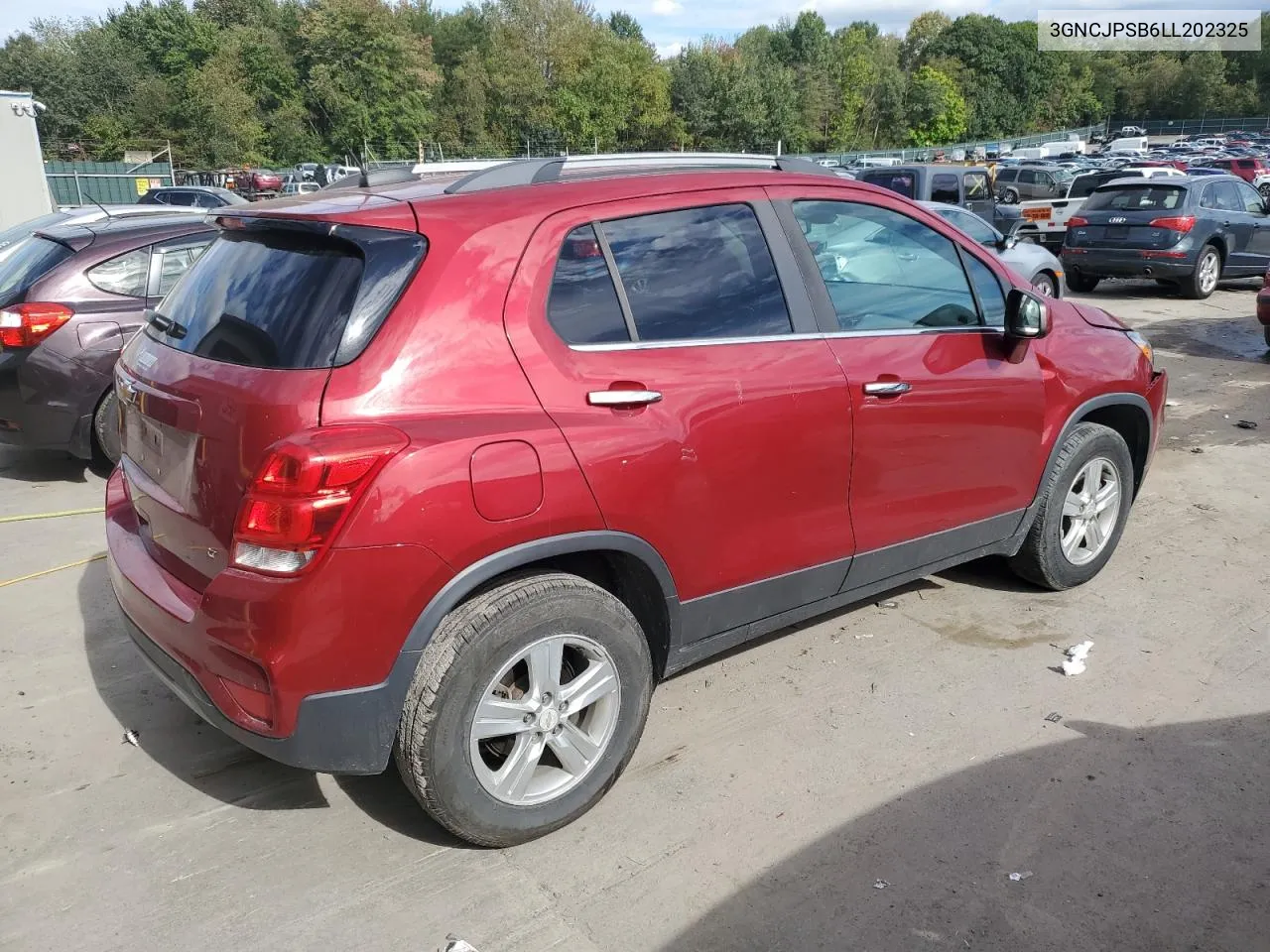 2020 Chevrolet Trax 1Lt VIN: 3GNCJPSB6LL202325 Lot: 73205704