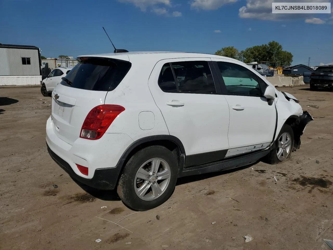 2020 Chevrolet Trax Ls VIN: KL7CJNSB4LB018089 Lot: 73207034