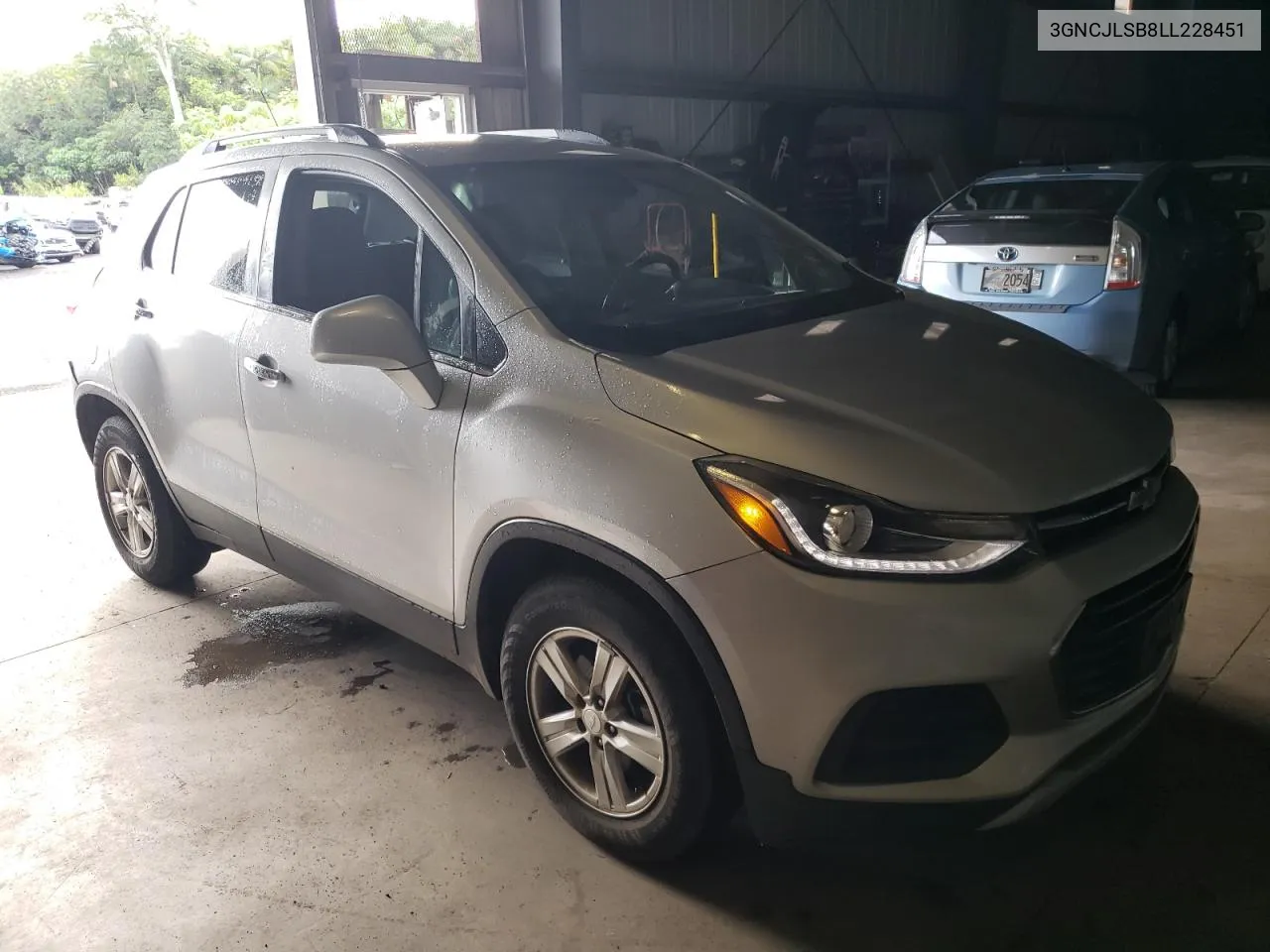 2020 Chevrolet Trax 1Lt VIN: 3GNCJLSB8LL228451 Lot: 73233774