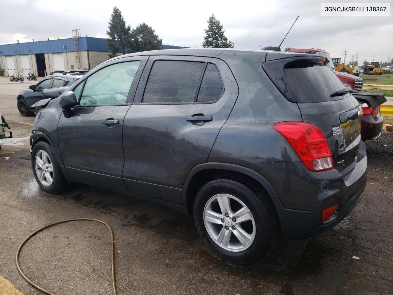 2020 Chevrolet Trax Ls VIN: 3GNCJKSB4LL138367 Lot: 73308454