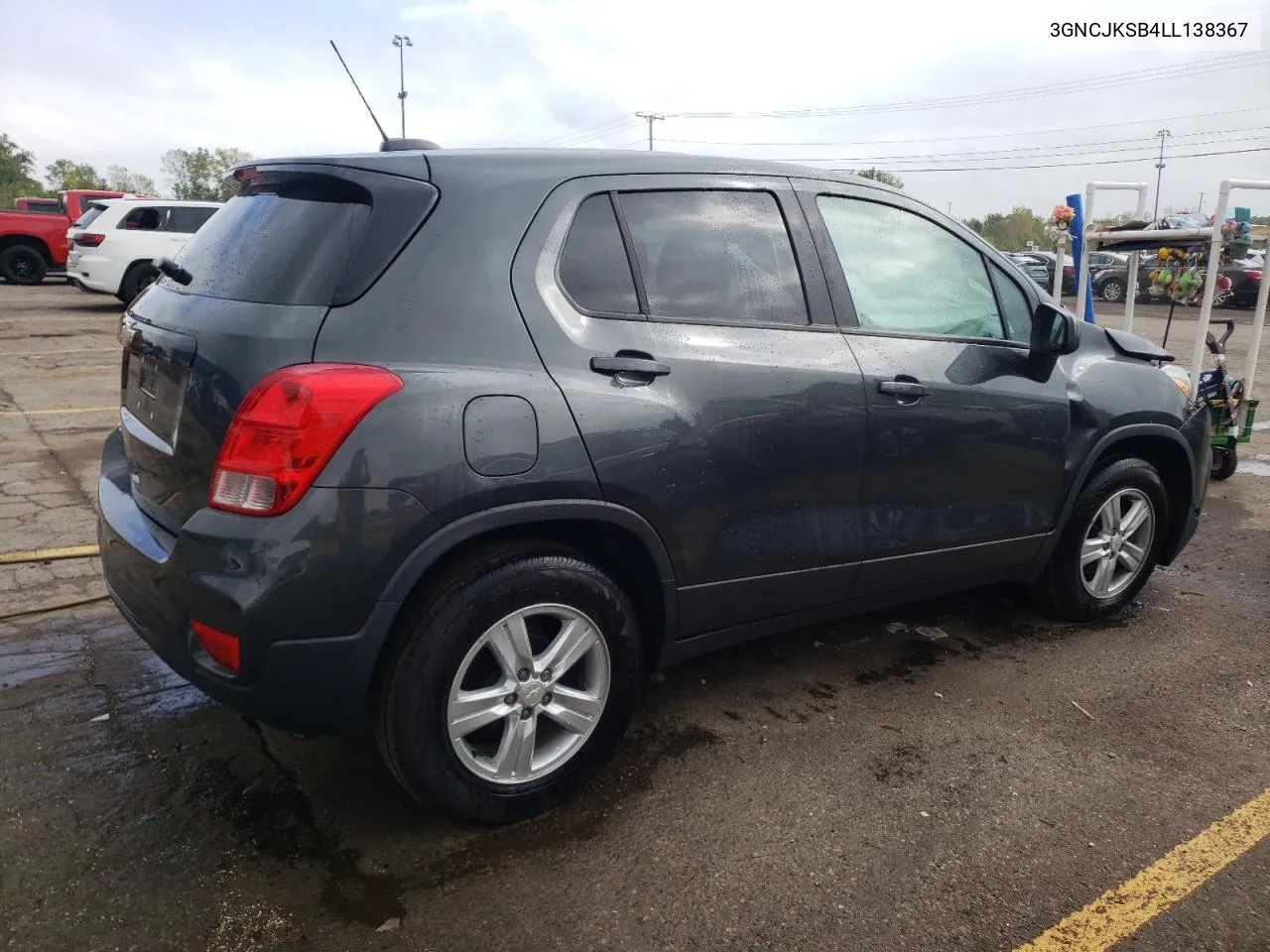 2020 Chevrolet Trax Ls VIN: 3GNCJKSB4LL138367 Lot: 73308454