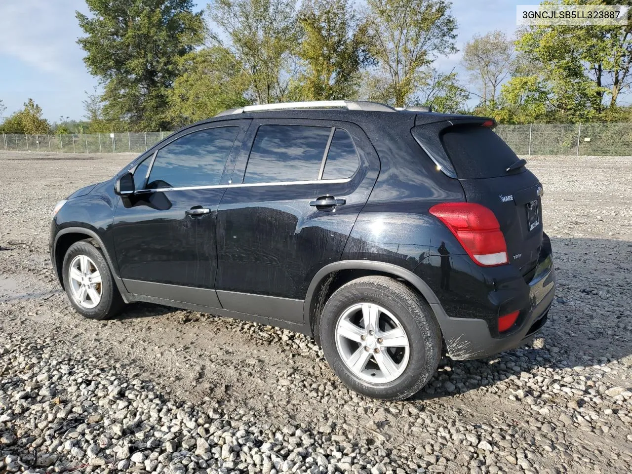 2020 Chevrolet Trax 1Lt VIN: 3GNCJLSB5LL323887 Lot: 73396194