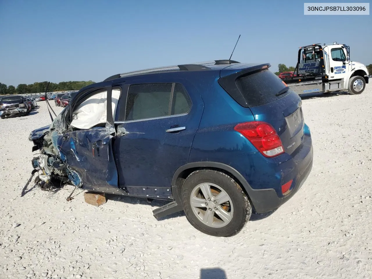 2020 Chevrolet Trax 1Lt VIN: 3GNCJPSB7LL303096 Lot: 73462914