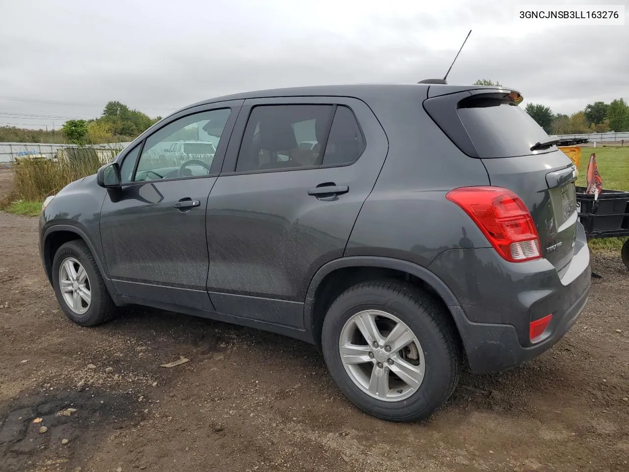 2020 Chevrolet Trax Ls VIN: 3GNCJNSB3LL163276 Lot: 73506914