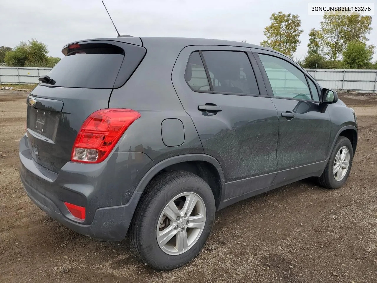 2020 Chevrolet Trax Ls VIN: 3GNCJNSB3LL163276 Lot: 73506914