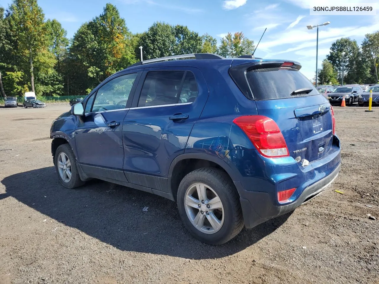 3GNCJPSB8LL126459 2020 Chevrolet Trax 1Lt