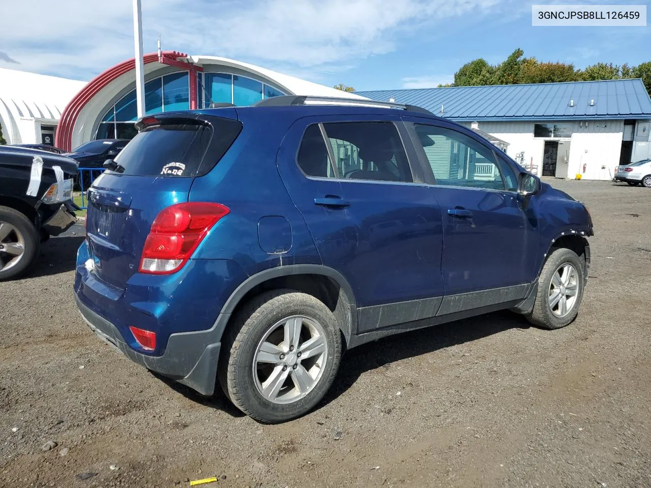 2020 Chevrolet Trax 1Lt VIN: 3GNCJPSB8LL126459 Lot: 73678574