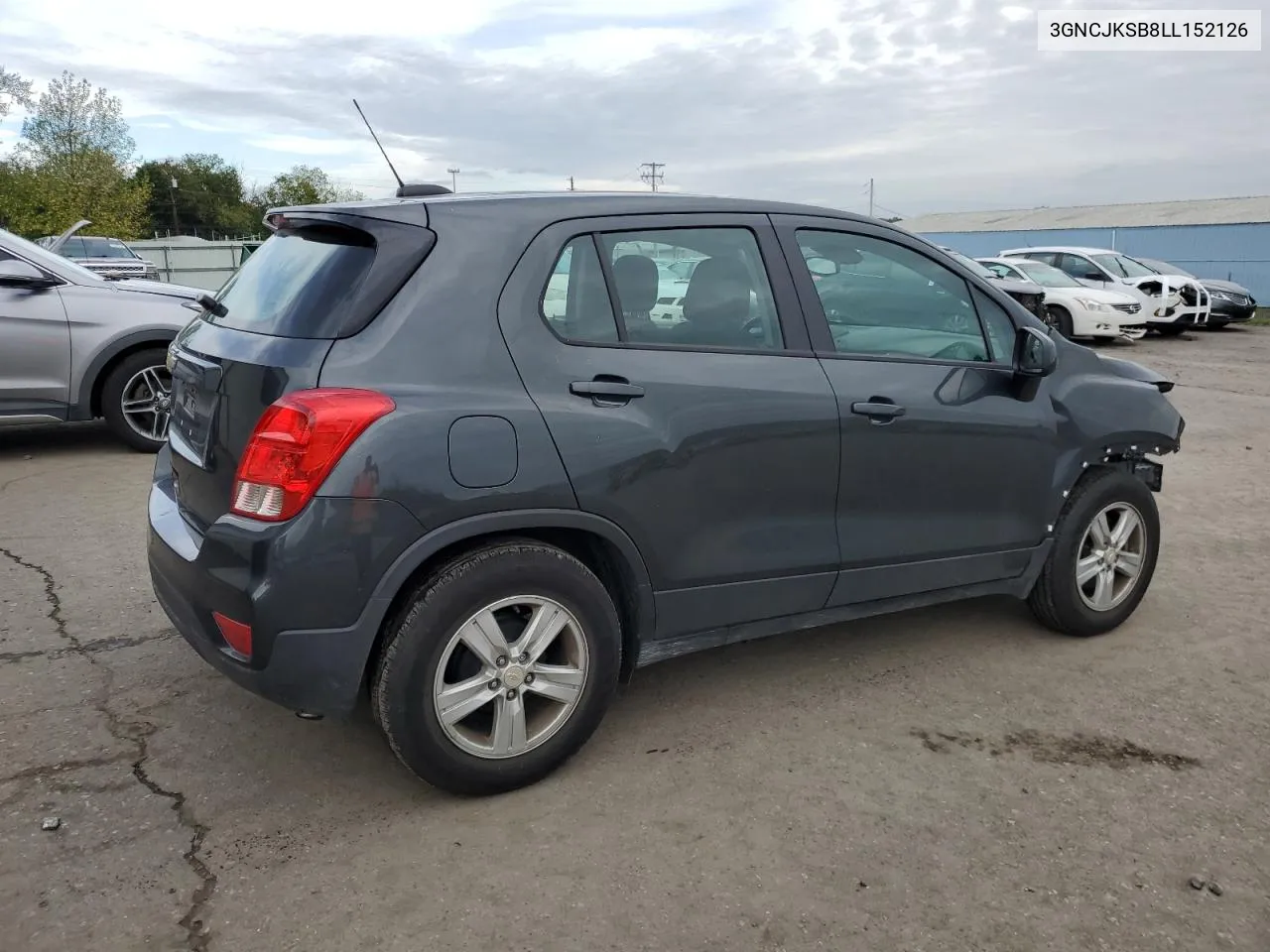 2020 Chevrolet Trax Ls VIN: 3GNCJKSB8LL152126 Lot: 73678664