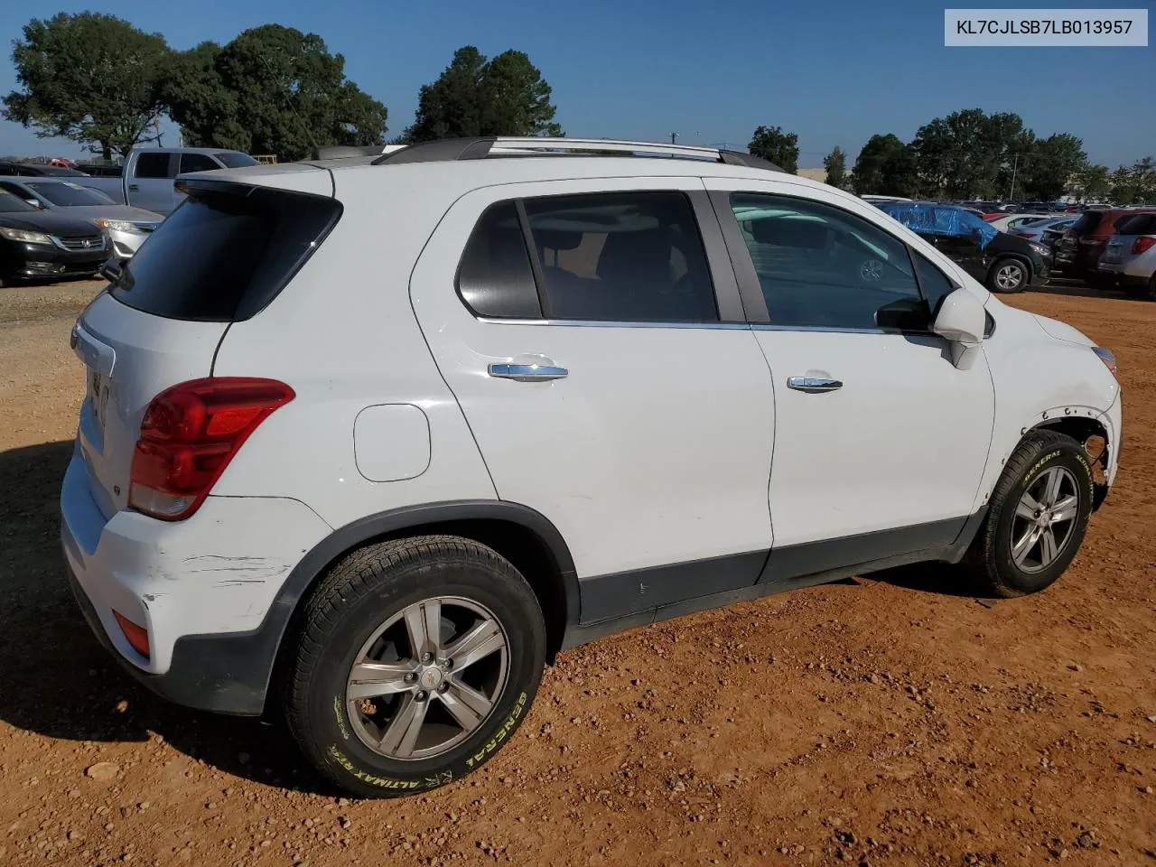 2020 Chevrolet Trax 1Lt VIN: KL7CJLSB7LB013957 Lot: 73745134