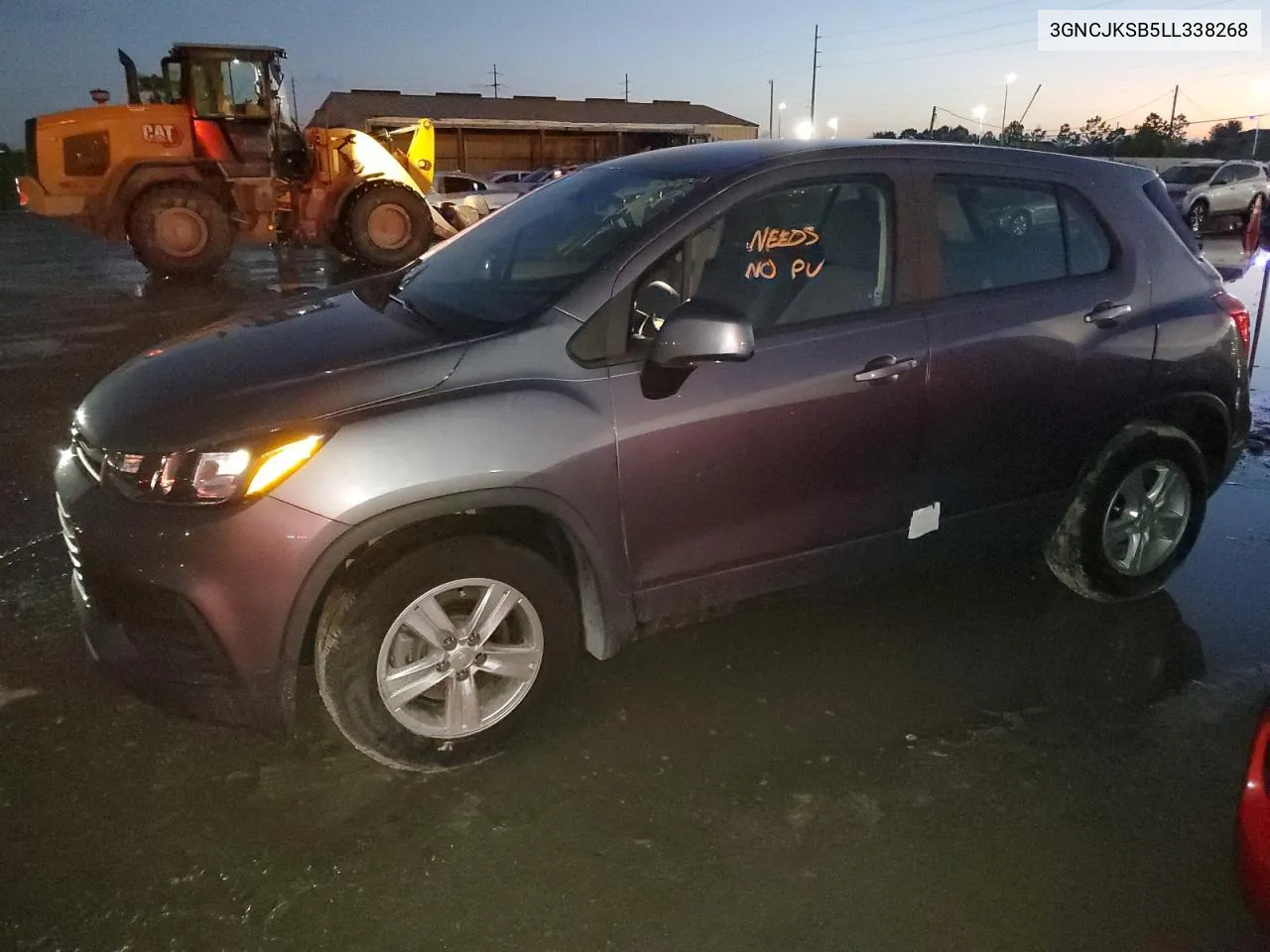 2020 Chevrolet Trax Ls VIN: 3GNCJKSB5LL338268 Lot: 73818744