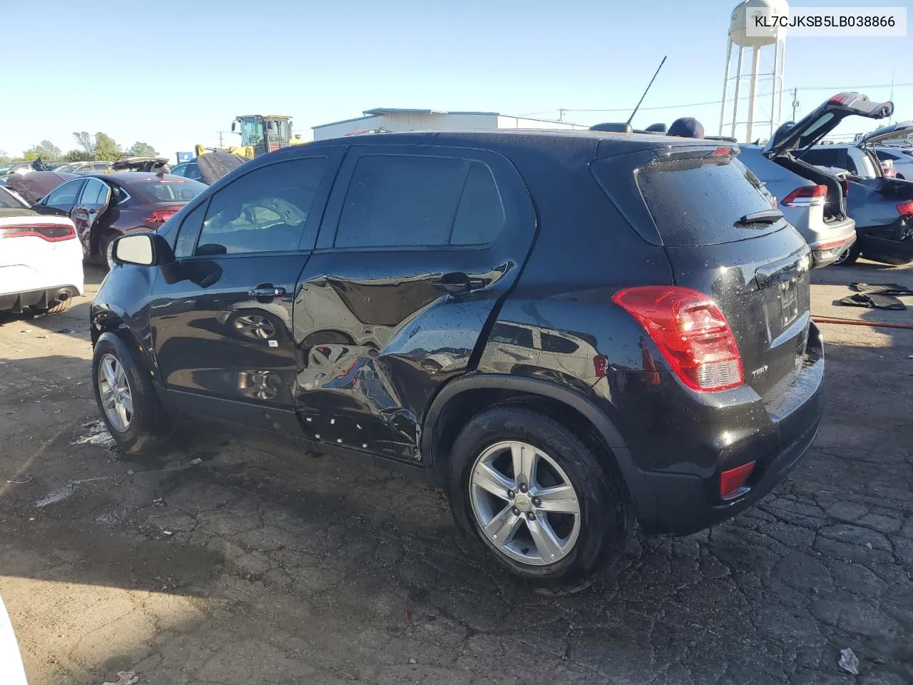 2020 Chevrolet Trax Ls VIN: KL7CJKSB5LB038866 Lot: 73836584