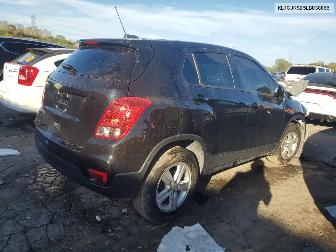 KL7CJKSB5LB038866 2020 Chevrolet Trax Ls