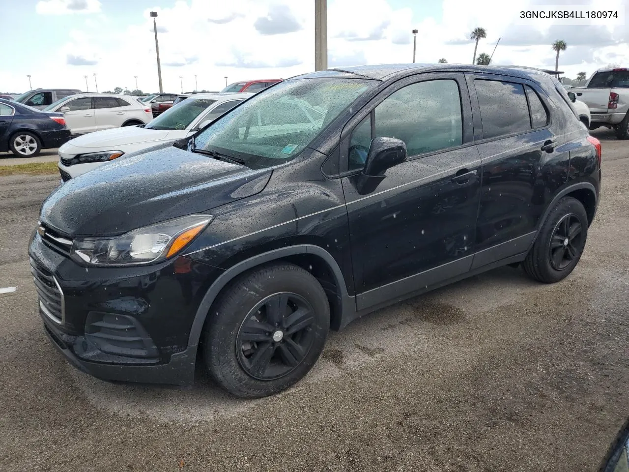 2020 Chevrolet Trax Ls VIN: 3GNCJKSB4LL180974 Lot: 73892334