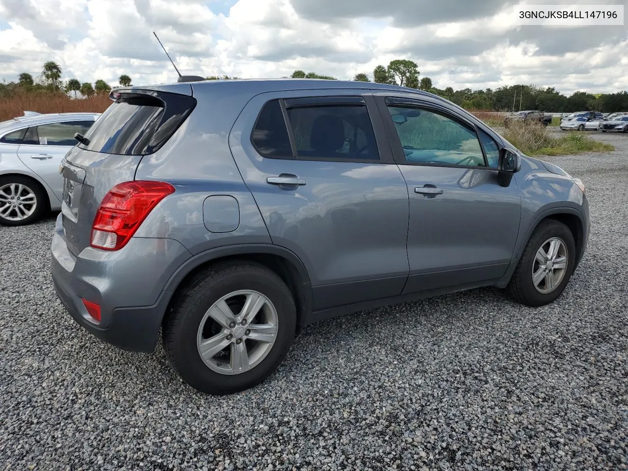 2020 Chevrolet Trax Ls VIN: 3GNCJKSB4LL147196 Lot: 73997484