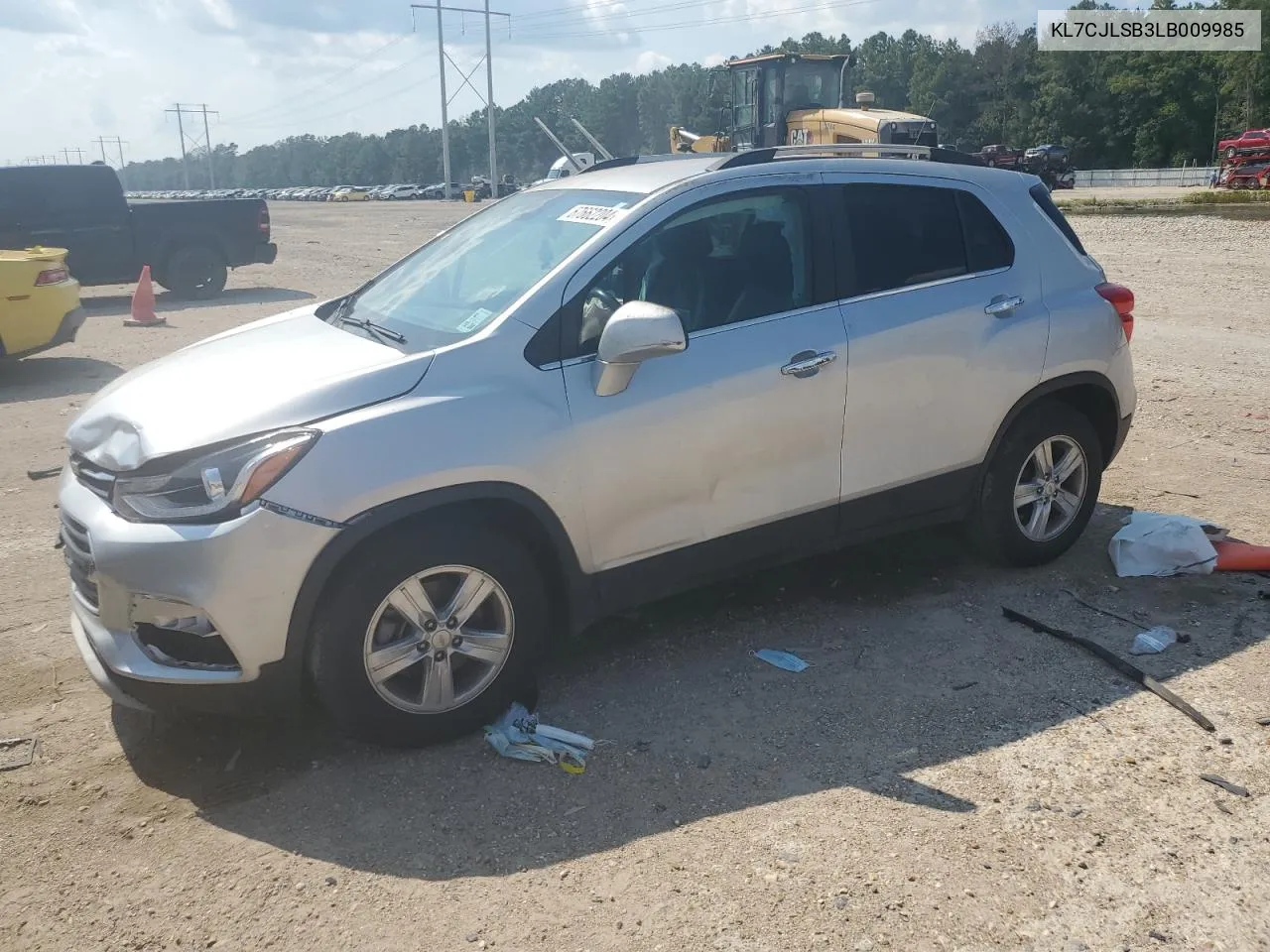 2020 Chevrolet Trax 1Lt VIN: KL7CJLSB3LB009985 Lot: 74036464