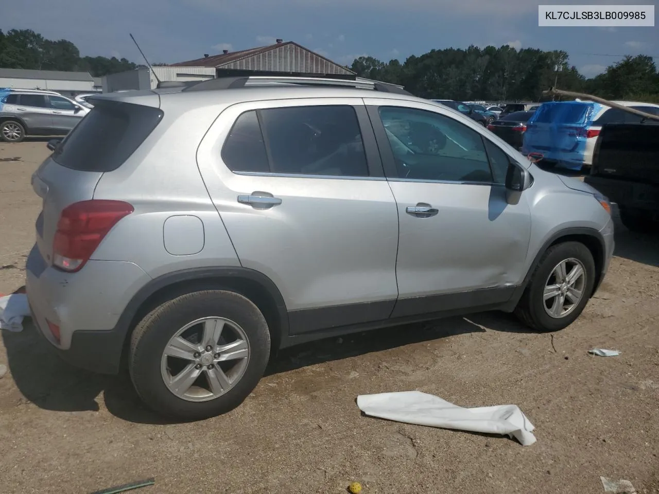 2020 Chevrolet Trax 1Lt VIN: KL7CJLSB3LB009985 Lot: 74036464