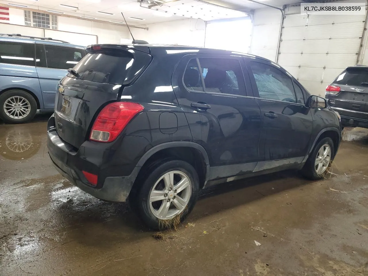 2020 Chevrolet Trax Ls VIN: KL7CJKSB8LB038599 Lot: 74045144