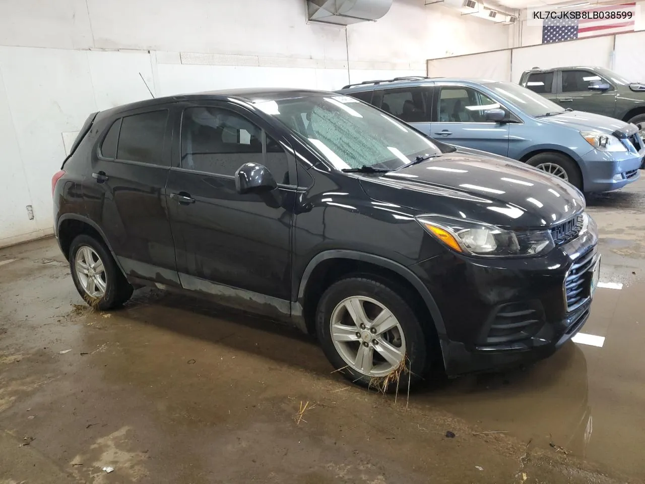 2020 Chevrolet Trax Ls VIN: KL7CJKSB8LB038599 Lot: 74045144