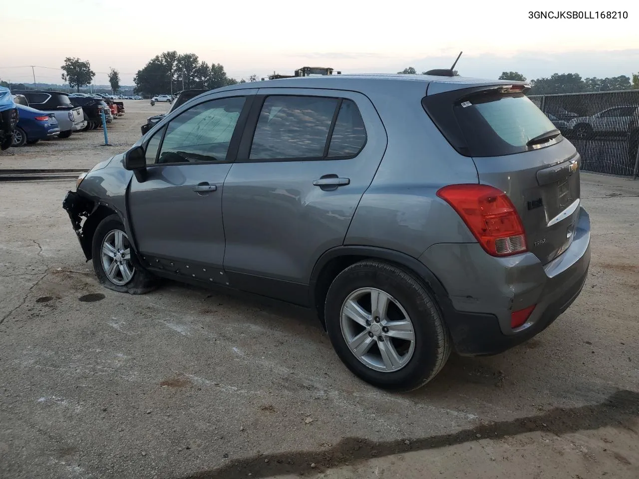 2020 Chevrolet Trax Ls VIN: 3GNCJKSB0LL168210 Lot: 74052784