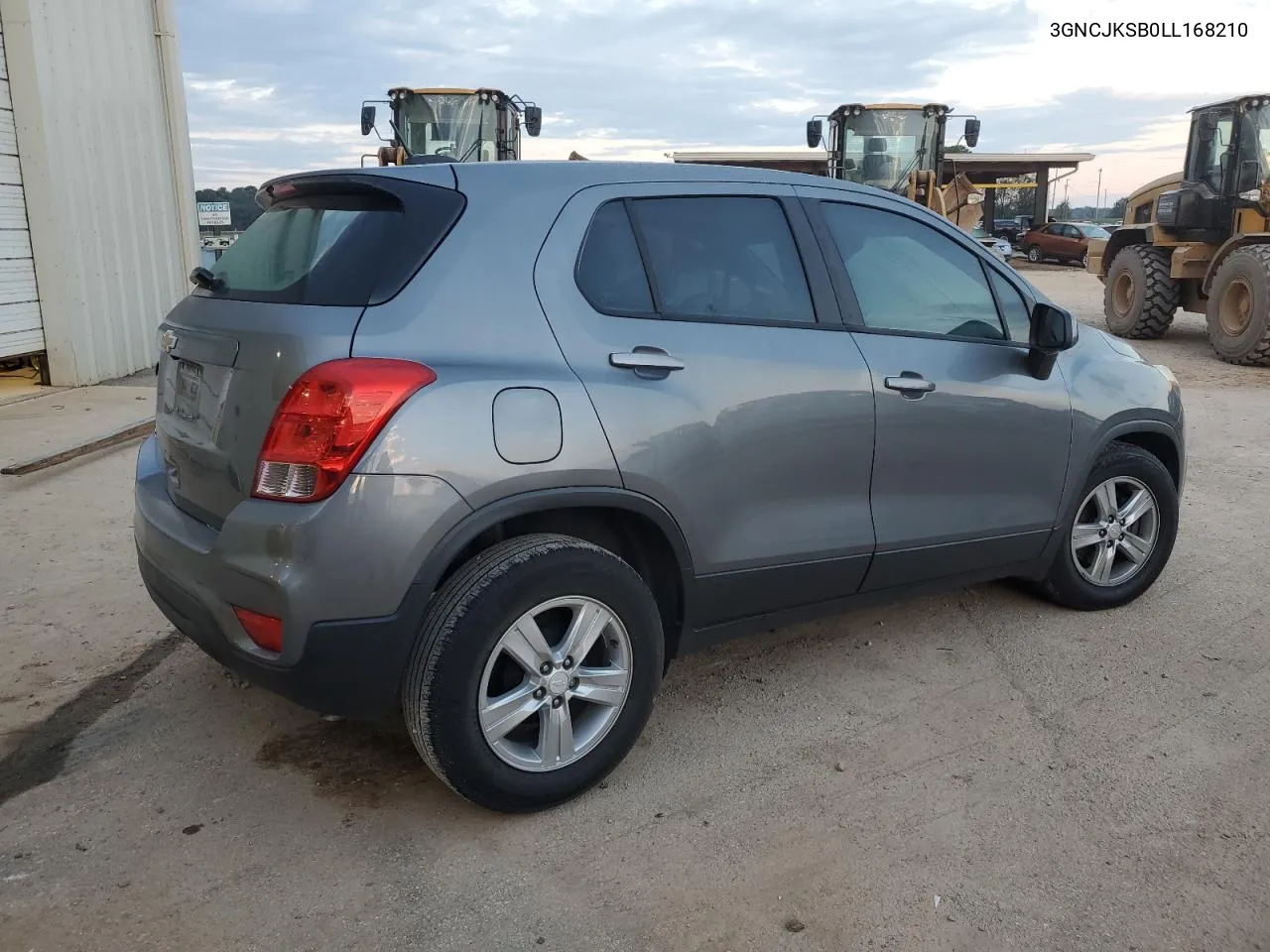 2020 Chevrolet Trax Ls VIN: 3GNCJKSB0LL168210 Lot: 74052784