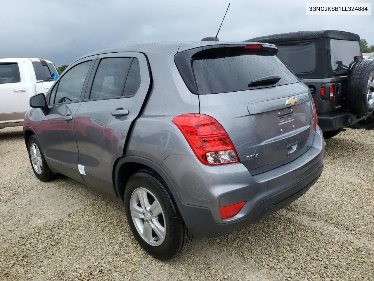 2020 Chevrolet Trax Ls VIN: 3GNCJKSB1LL324884 Lot: 74113644