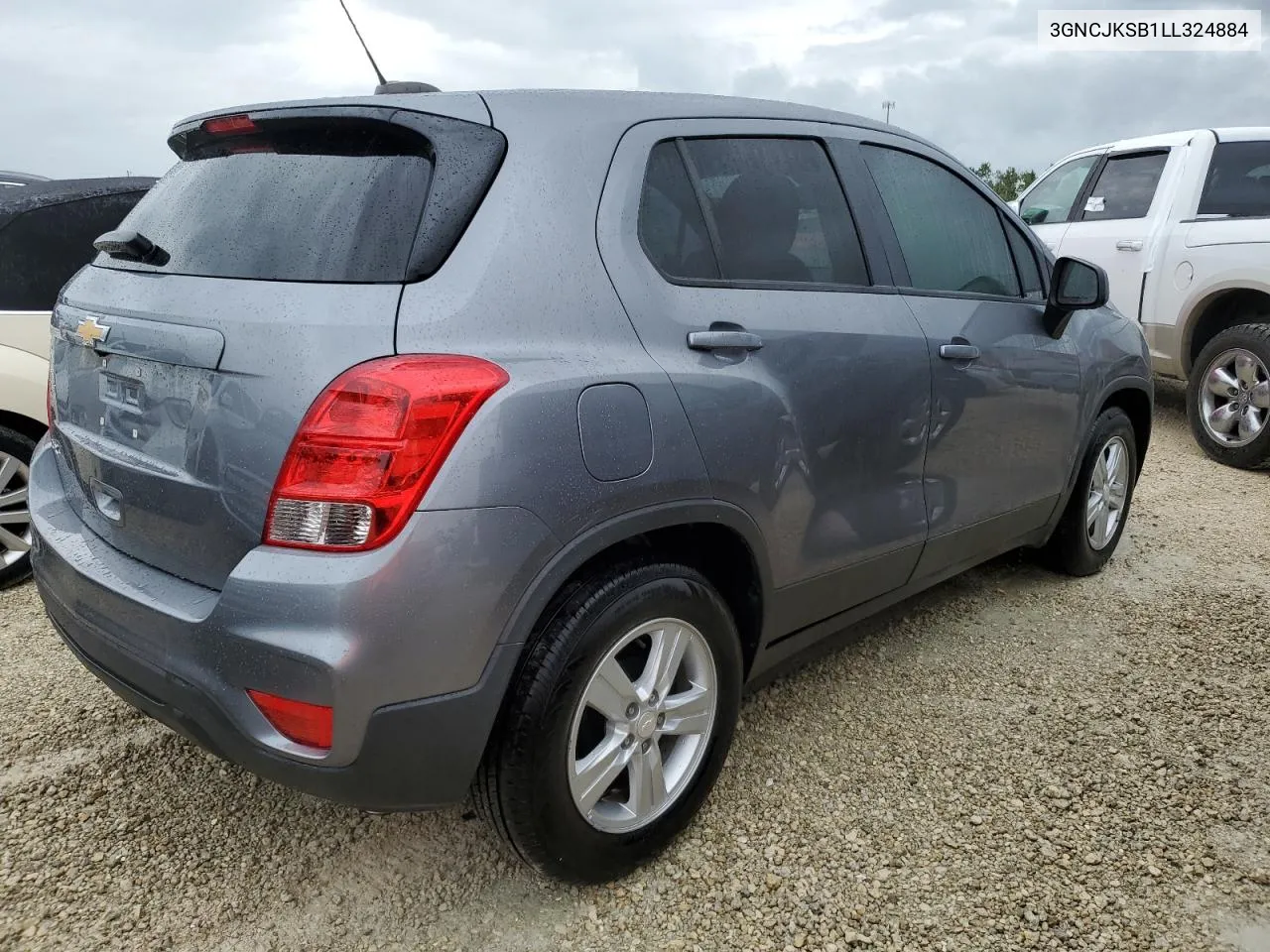 2020 Chevrolet Trax Ls VIN: 3GNCJKSB1LL324884 Lot: 74113644