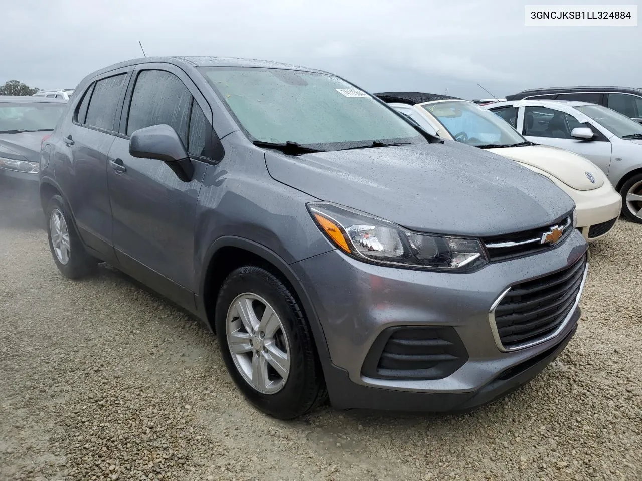 2020 Chevrolet Trax Ls VIN: 3GNCJKSB1LL324884 Lot: 74113644