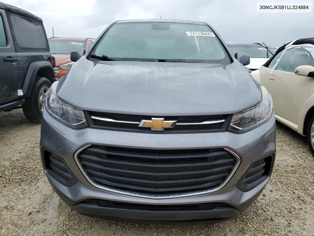 2020 Chevrolet Trax Ls VIN: 3GNCJKSB1LL324884 Lot: 74113644