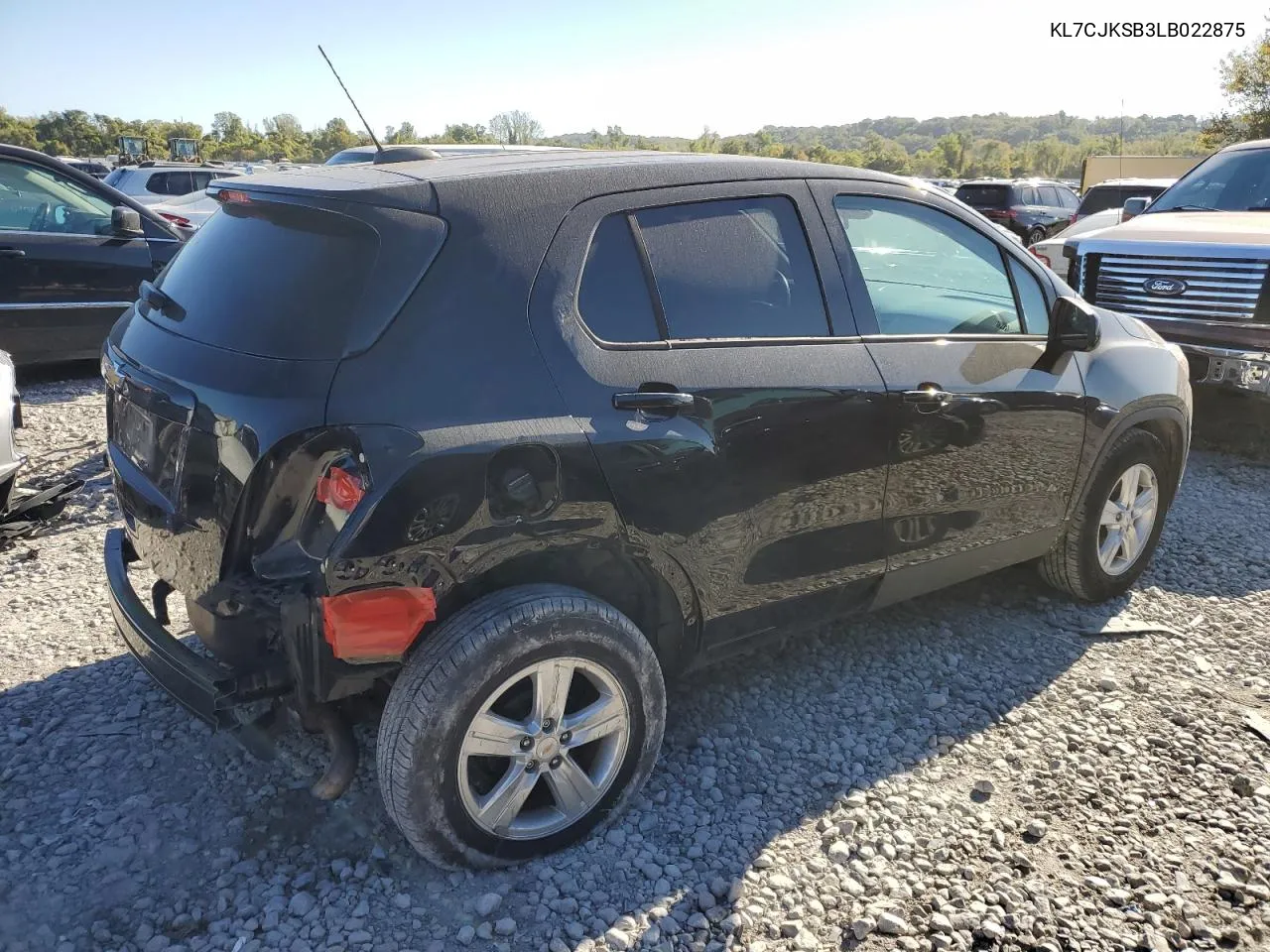 2020 Chevrolet Trax Ls VIN: KL7CJKSB3LB022875 Lot: 74288624