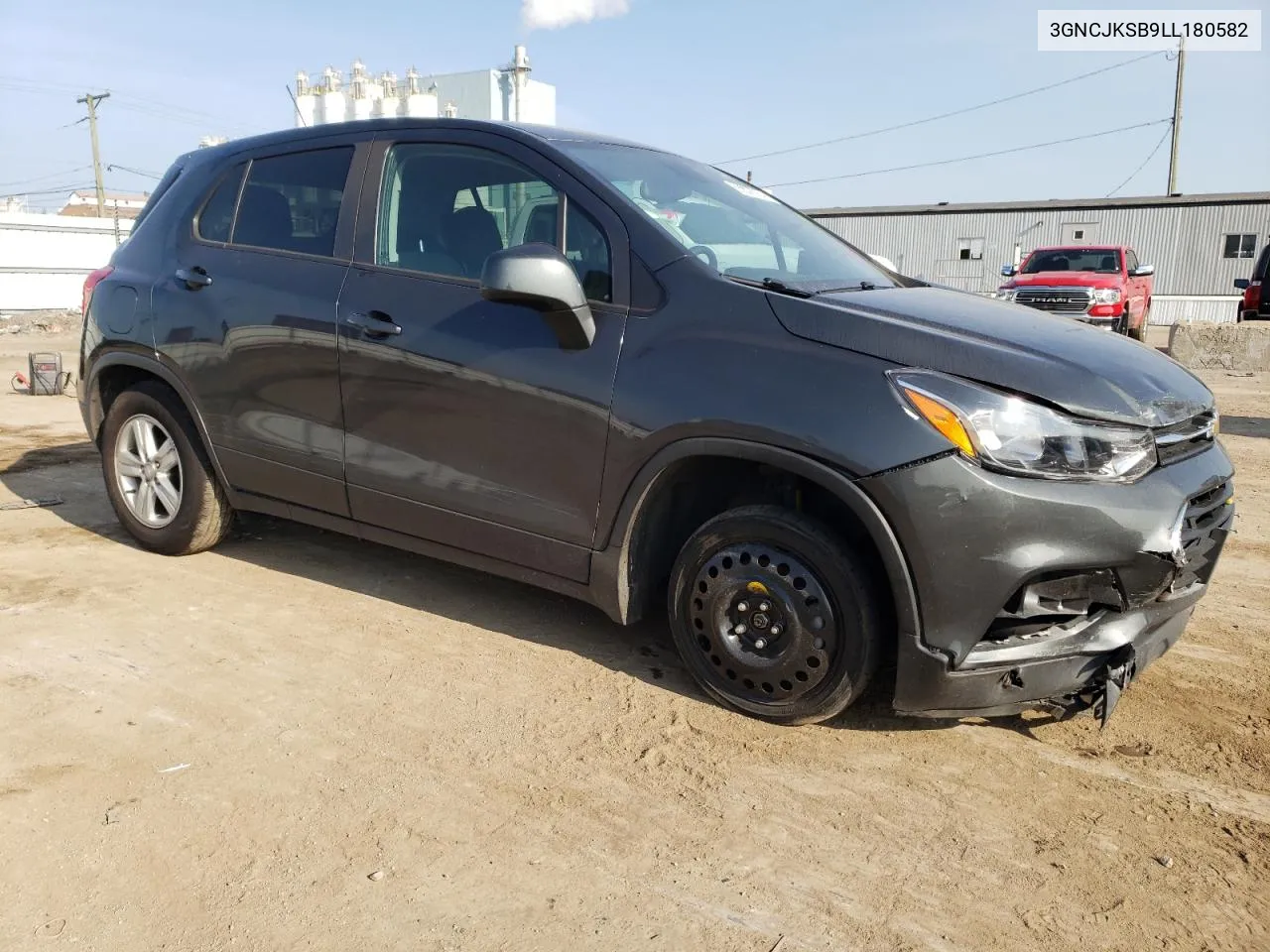 2020 Chevrolet Trax Ls VIN: 3GNCJKSB9LL180582 Lot: 74369514