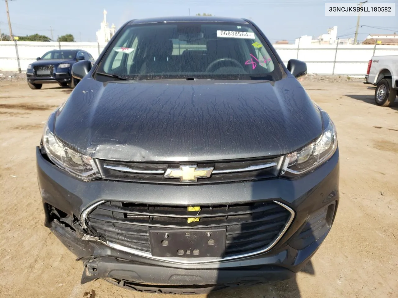 2020 Chevrolet Trax Ls VIN: 3GNCJKSB9LL180582 Lot: 74369514