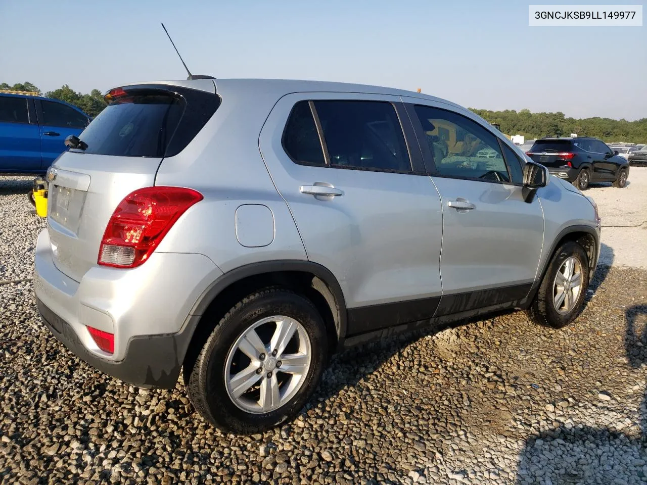 2020 Chevrolet Trax Ls VIN: 3GNCJKSB9LL149977 Lot: 74437734