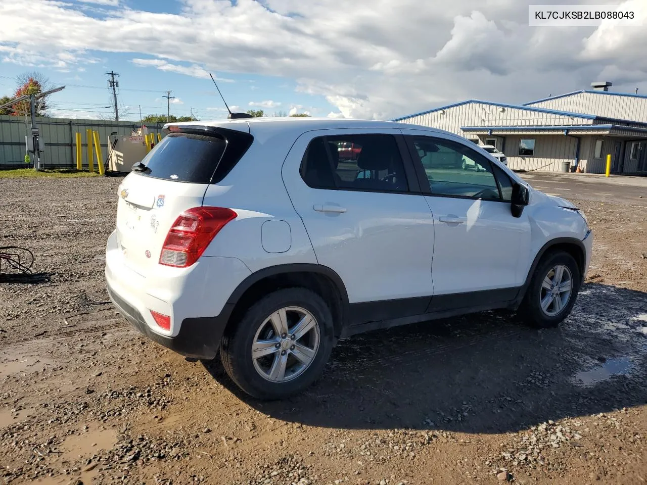 2020 Chevrolet Trax Ls VIN: KL7CJKSB2LB088043 Lot: 74440734