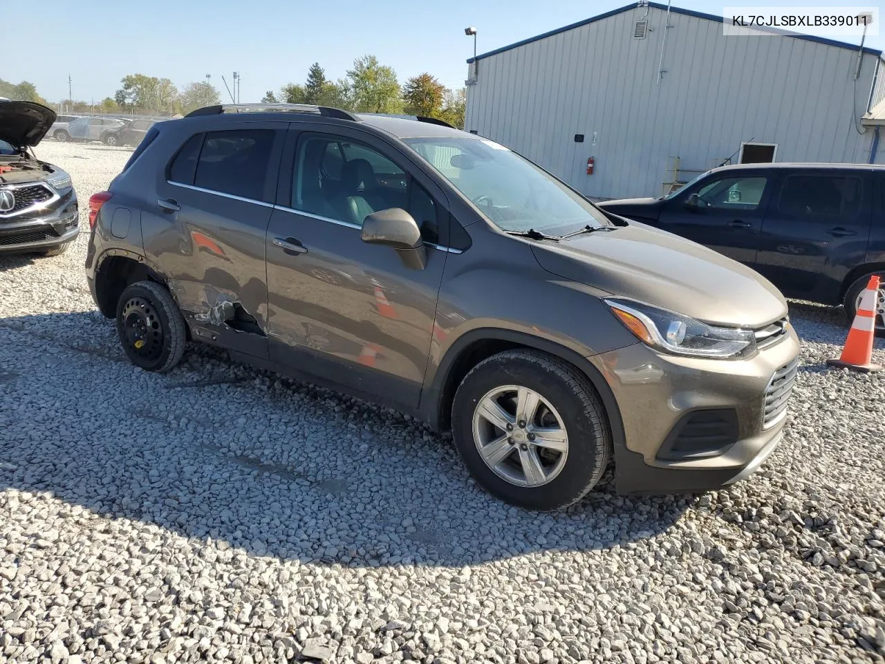 2020 Chevrolet Trax 1Lt VIN: KL7CJLSBXLB339011 Lot: 74582804