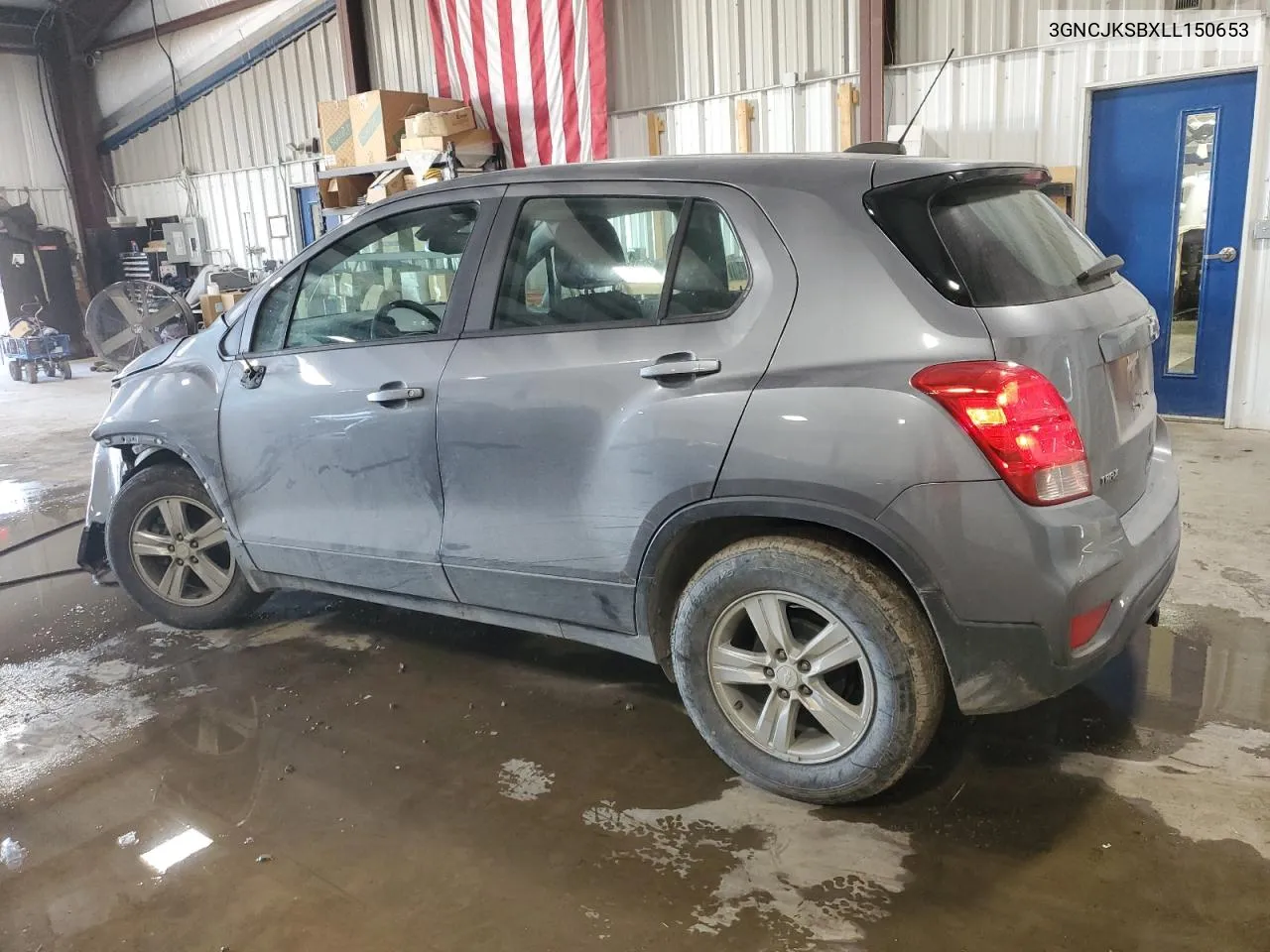 2020 Chevrolet Trax Ls VIN: 3GNCJKSBXLL150653 Lot: 74700714