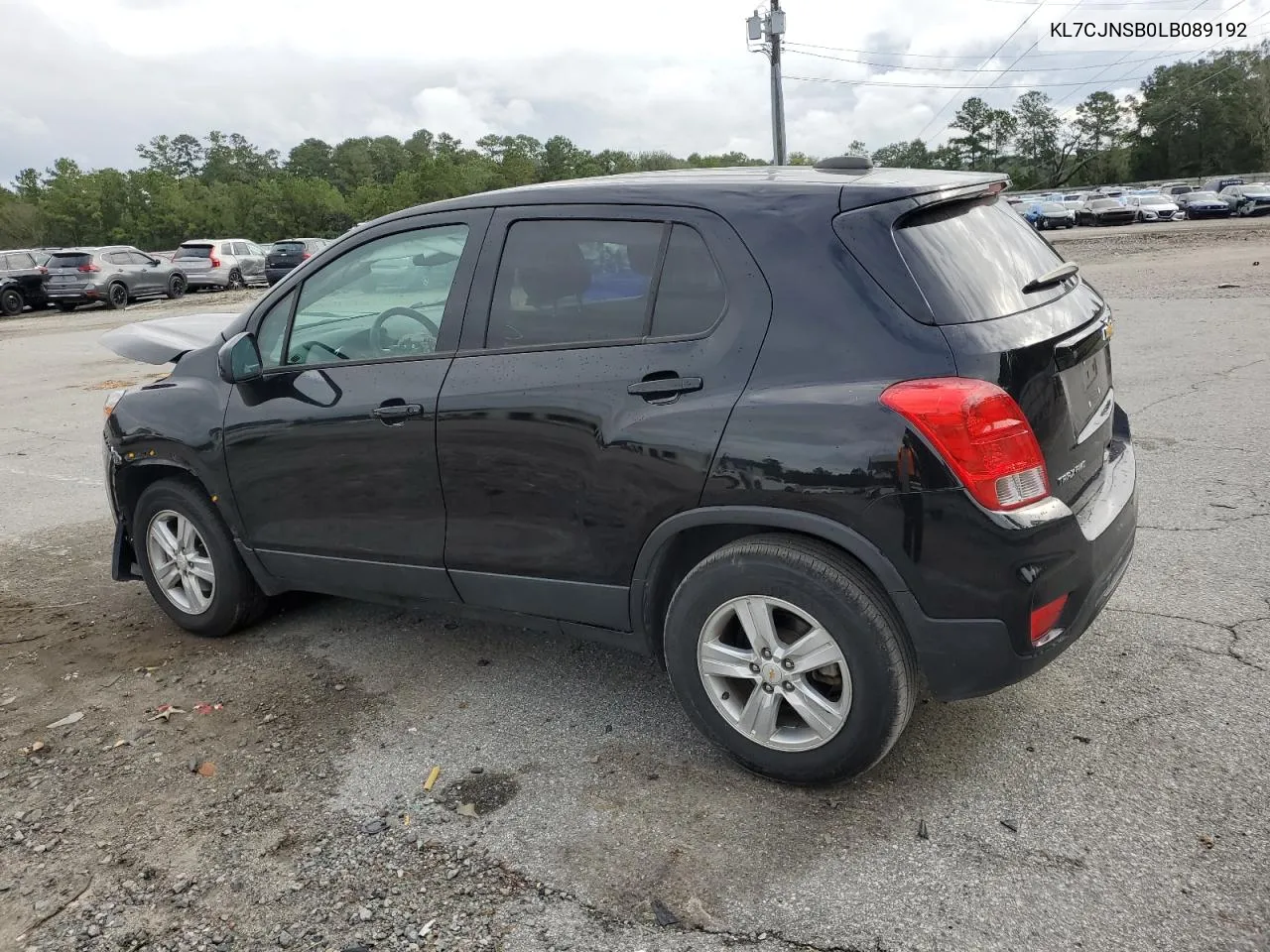 2020 Chevrolet Trax Ls VIN: KL7CJNSB0LB089192 Lot: 74711214