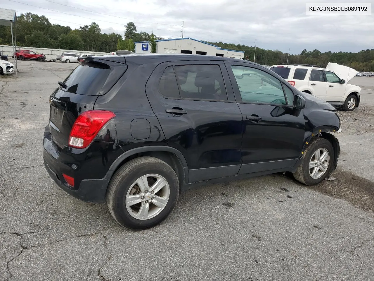 2020 Chevrolet Trax Ls VIN: KL7CJNSB0LB089192 Lot: 74711214