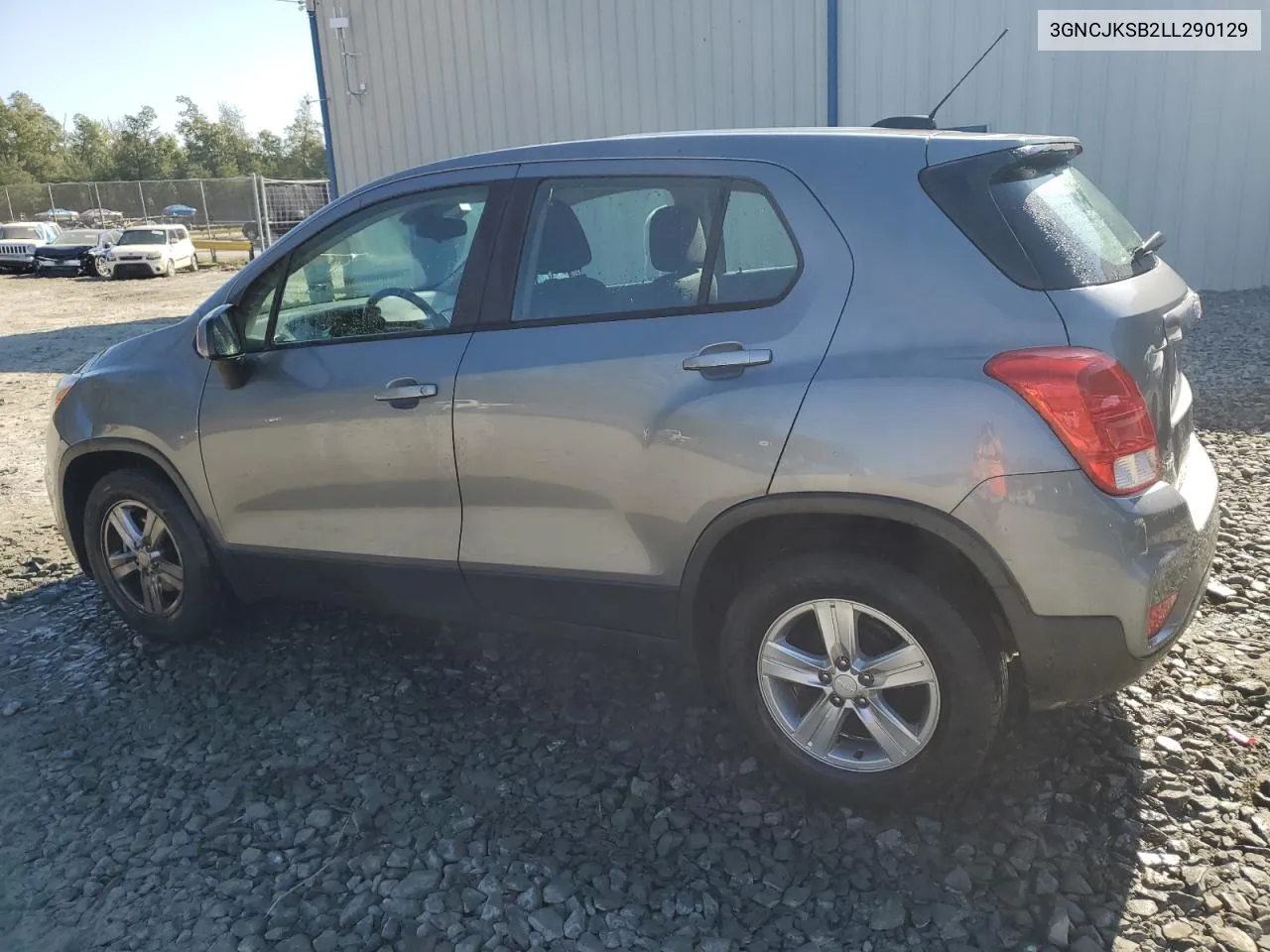 2020 Chevrolet Trax Ls VIN: 3GNCJKSB2LL290129 Lot: 74782894