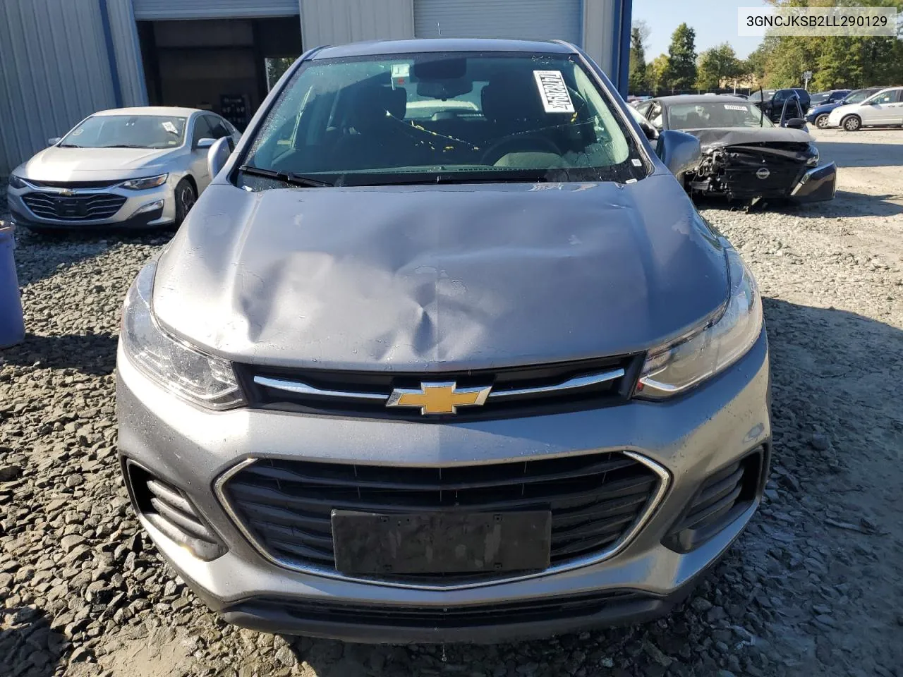 2020 Chevrolet Trax Ls VIN: 3GNCJKSB2LL290129 Lot: 74782894