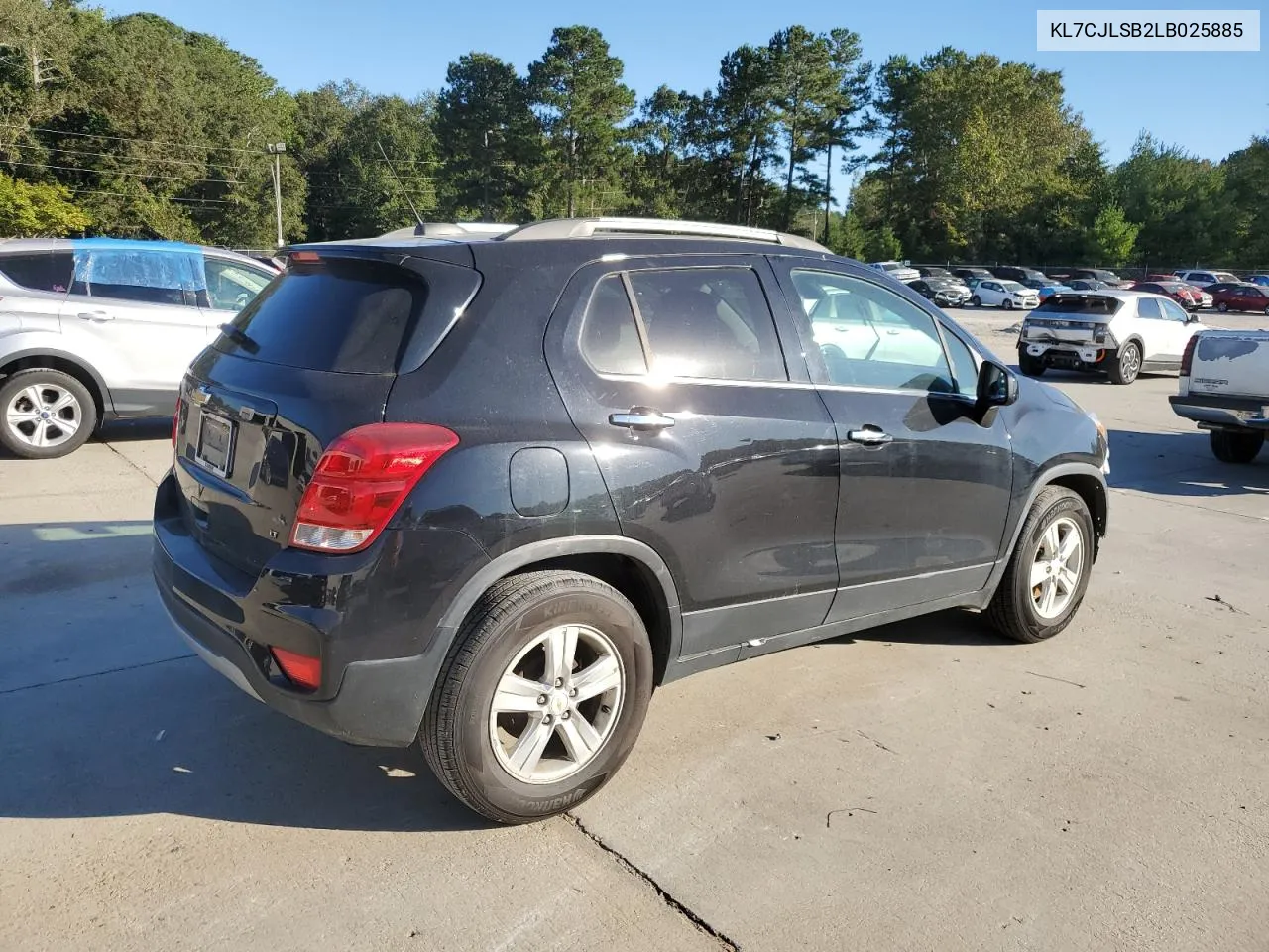 2020 Chevrolet Trax 1Lt VIN: KL7CJLSB2LB025885 Lot: 75232014