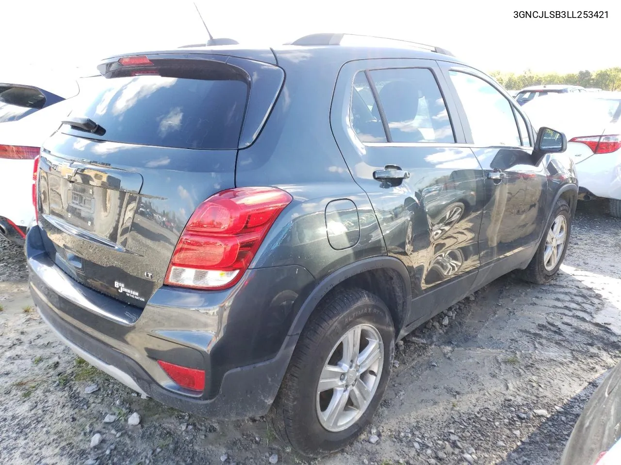 2020 Chevrolet Trax 1Lt VIN: 3GNCJLSB3LL253421 Lot: 75309904