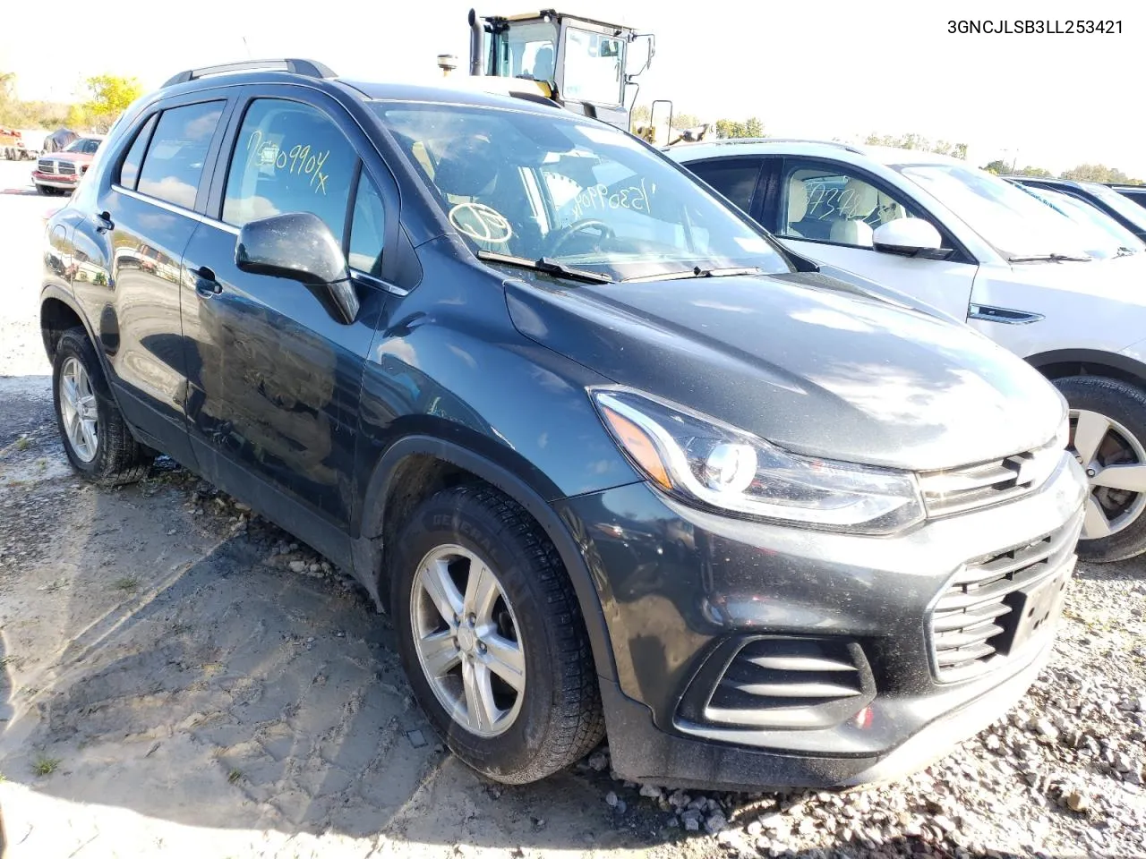 2020 Chevrolet Trax 1Lt VIN: 3GNCJLSB3LL253421 Lot: 75309904