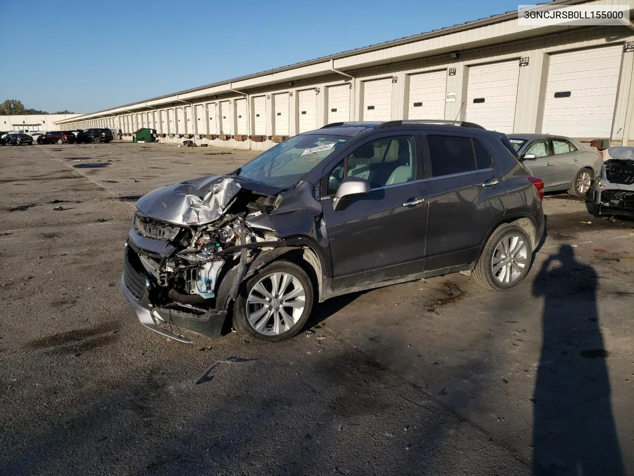 2020 Chevrolet Trax Premier VIN: 3GNCJRSB0LL155000 Lot: 75315484