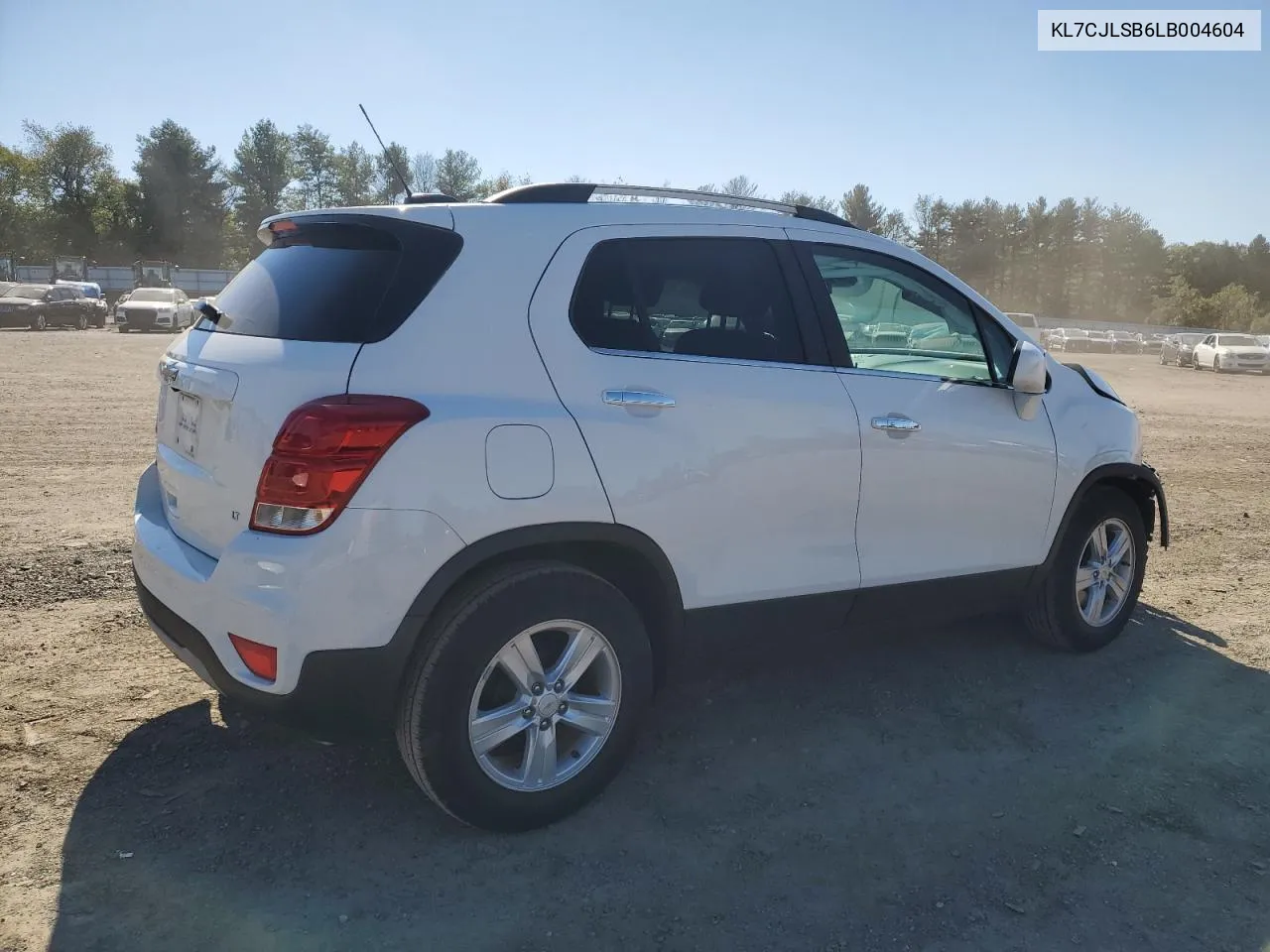 2020 Chevrolet Trax 1Lt VIN: KL7CJLSB6LB004604 Lot: 75560474