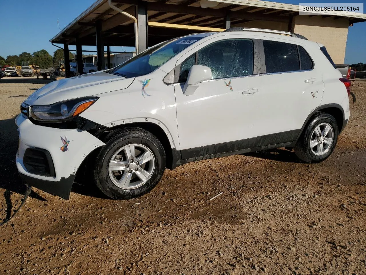 2020 Chevrolet Trax 1Lt VIN: 3GNCJLSB0LL205164 Lot: 75639994