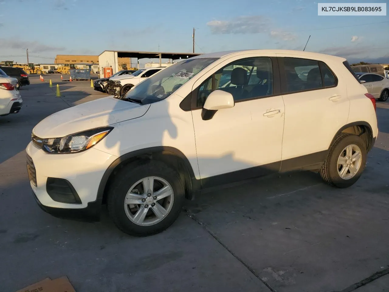 2020 Chevrolet Trax Ls VIN: KL7CJKSB9LB083695 Lot: 75642944