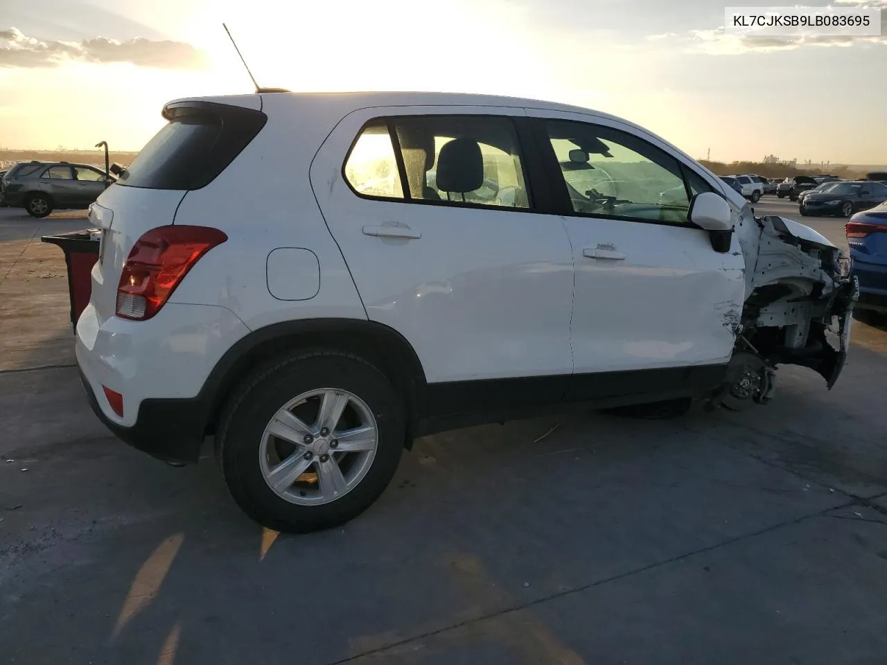 2020 Chevrolet Trax Ls VIN: KL7CJKSB9LB083695 Lot: 75642944