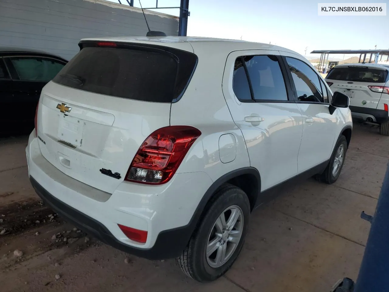 2020 Chevrolet Trax Ls VIN: KL7CJNSBXLB062016 Lot: 75683544